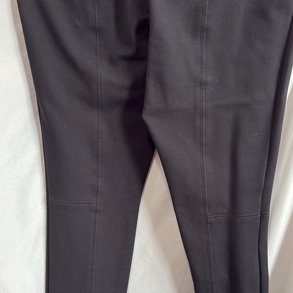 Anthropologie Black Skinny Pants Streamlined Tapered Design - Picture 7 of 12